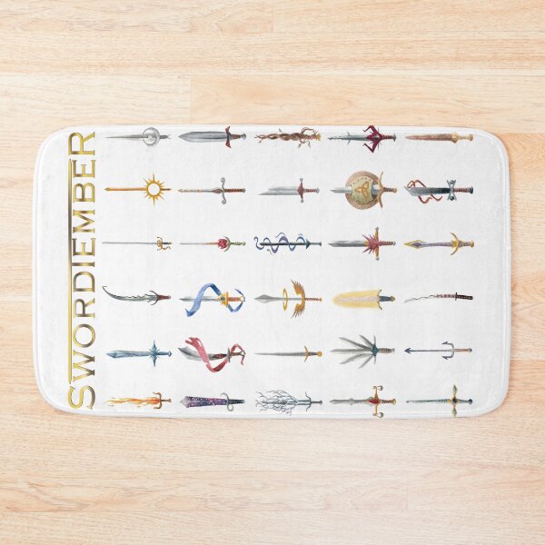 Item preview, Swordtember - 30 Watercolor Swords designed and sold by DragonsByKris.