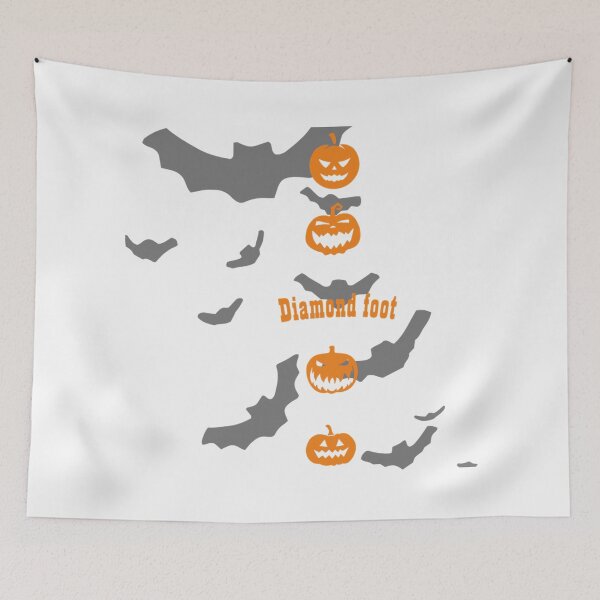 Item preview,  Diamond foot halloween designed and sold by BAFtime.