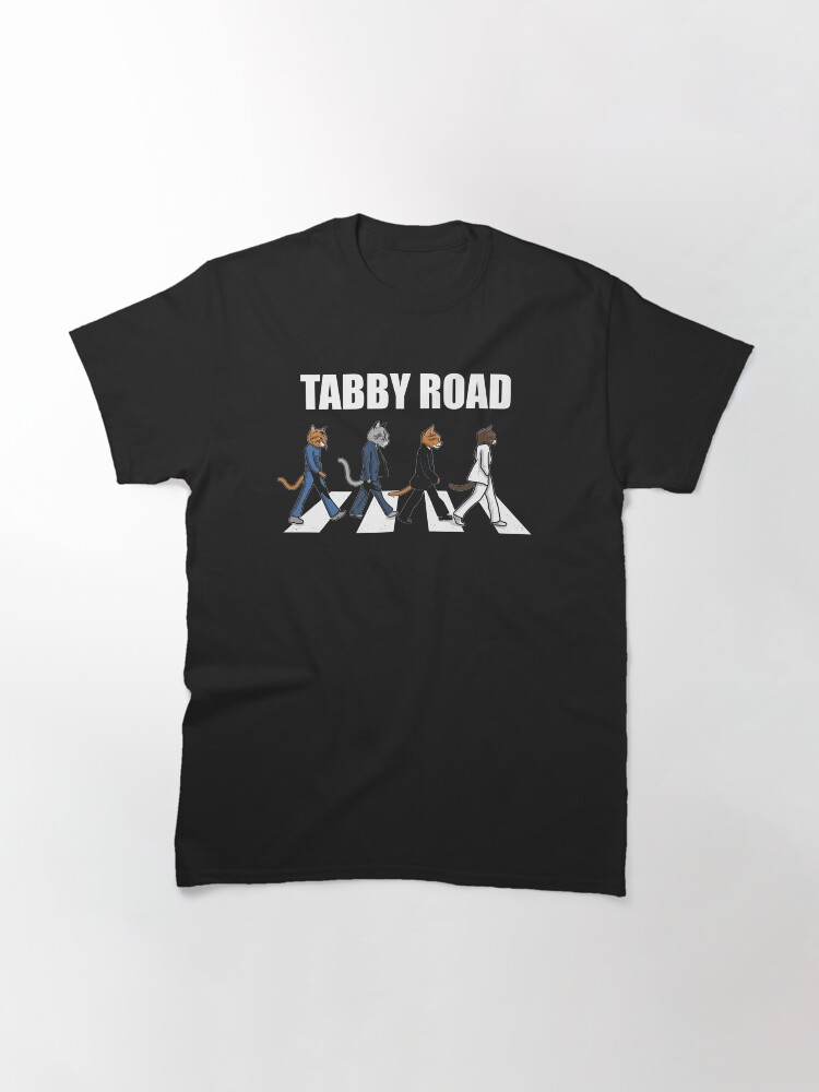Alternate view of Tabby Road | Cool Cats Classic T-Shirt