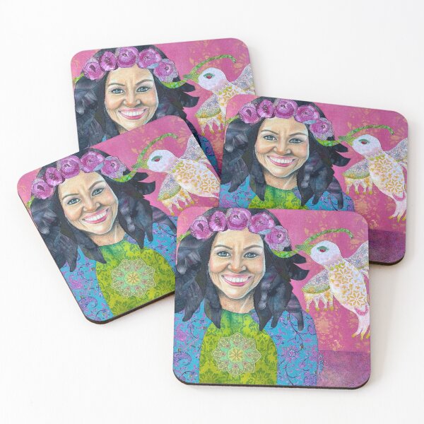 Item preview, Go High Michelle Obama designed and sold by karenpaytonart.