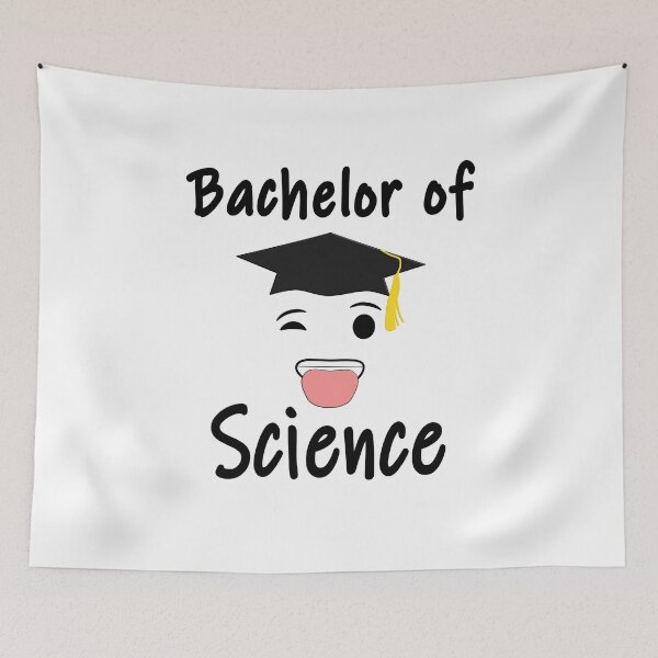 Item preview, Bachelor Of Science Graduate Sticks Out His Tongue Student Is Happy About His Graduation designed and sold by Paulina Vanlife.