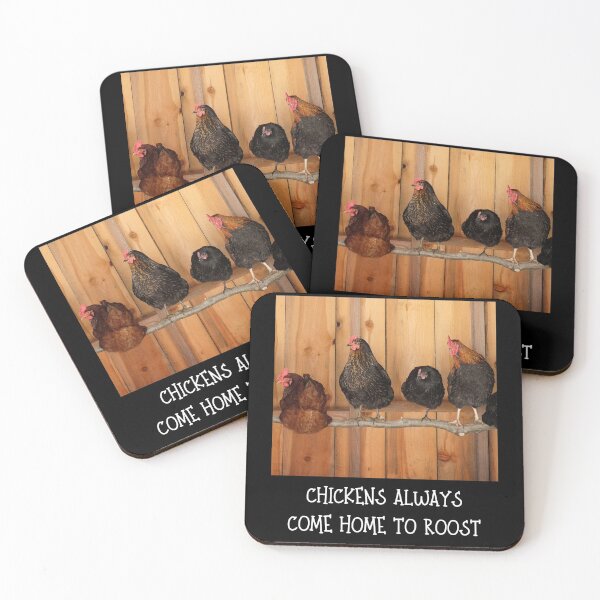 Item preview, Chickens always come home to roost (photo, text) designed and sold by JellyBeenzz.