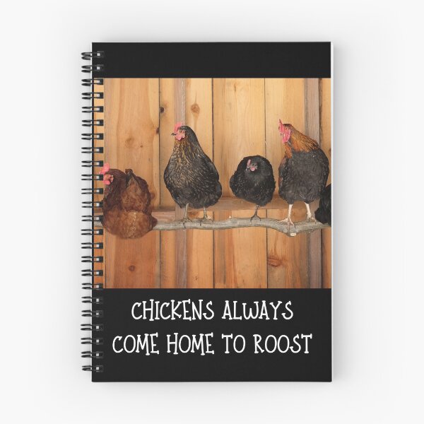 Item preview, Chickens always come home to roost (photo, text) designed and sold by JellyBeenzz.
