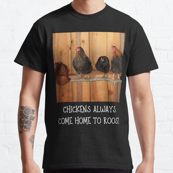 Item preview, Chickens always come home to roost (photo, text) designed and sold by JellyBeenzz.