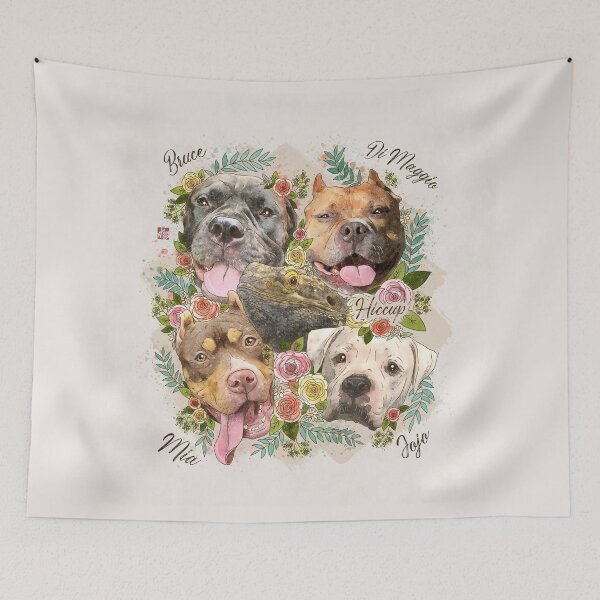 Item preview, 4 handsome Dogs and Hiccup the Beardie designed and sold by Elvenwings.