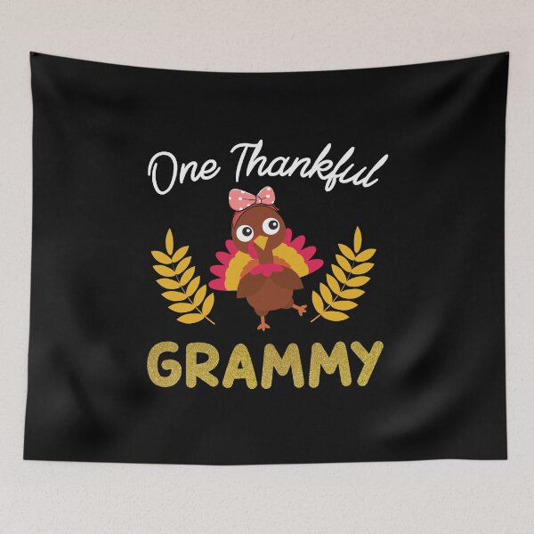 Item preview, One Thankful Grammy Grandma Thanksgiving Turkey Gift designed and sold by majidkacm.