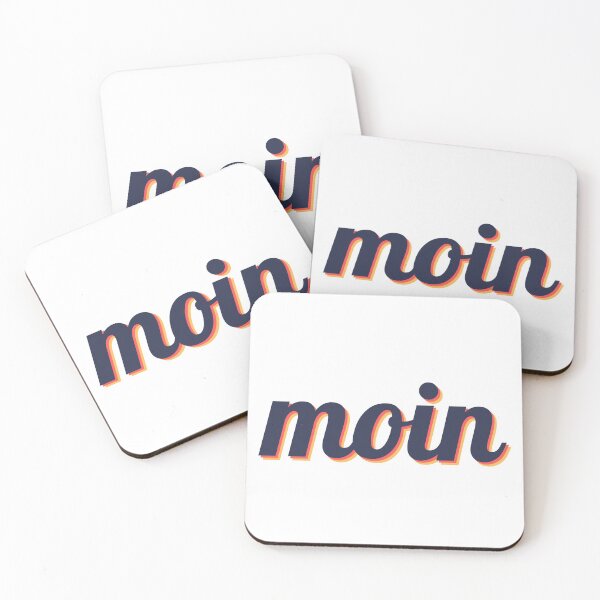Item preview, Moin North German greeting retro vintage design gift idea designed and sold by DeliveranceNow.