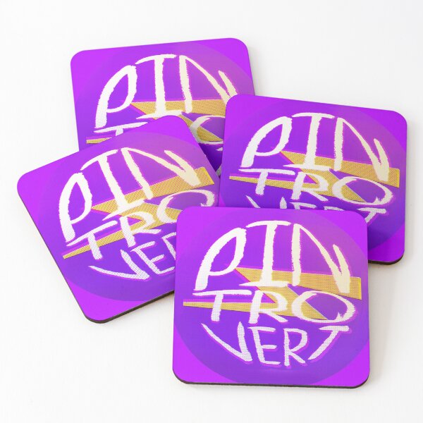 Item preview, Pintrovert Design - Badge for Introverts. designed and sold by Lucie Jamais.