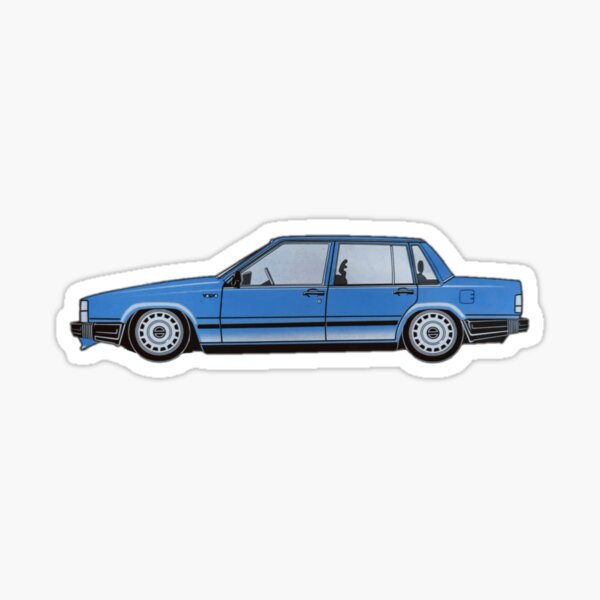 VOLVO 740 SALOON 700 GL GLE SE GLT Turbo MAD Decal Sticker Graphic 