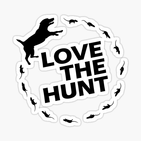 Love The Hunt Sticker