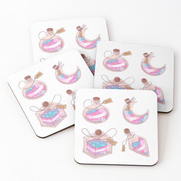 Item preview, LGBT trans potions sticker set  designed and sold by Itsacuteart.