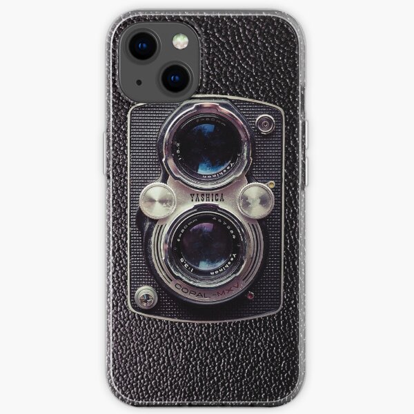 Vintage camera for retro photographer gift iPhone Soft Case