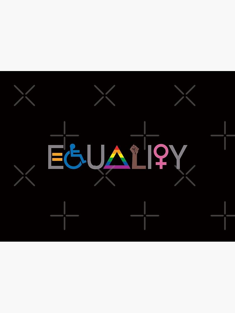 Equality (V2 For Dark Fabric) by BendeBear