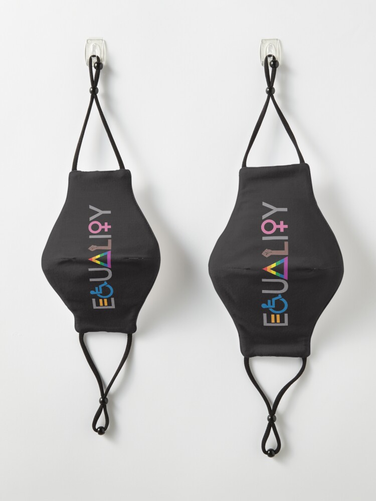 Alternate view of Equality (V2 For Dark Fabric) Mask