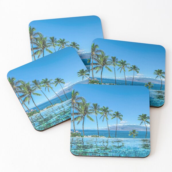 Item preview, Tropical Palm Trees, Swimming Pool Ocean Vacation designed and sold by newburyboutique.