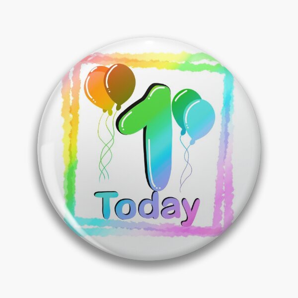 Item preview, 1 today childs birthday designed and sold by CharlieCreates.