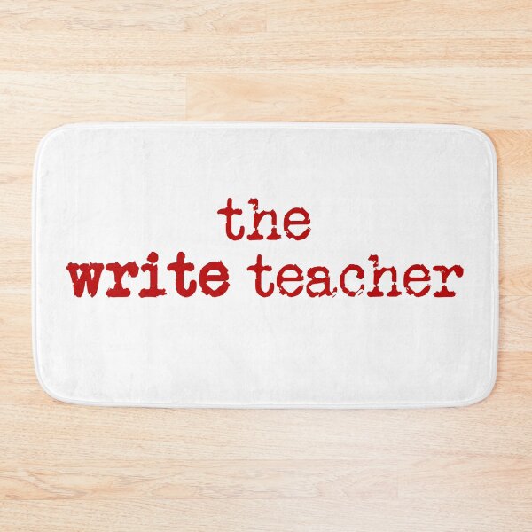 Item preview, the write teacher red designed and sold by TeaRoseWriter.