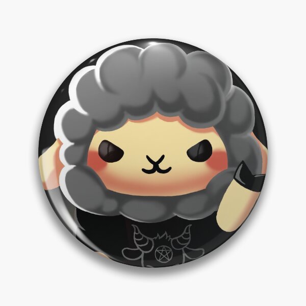 Item preview, Black Sheep - Cute Fluffy Animal - Metal Music designed and sold by BlancaVidal.