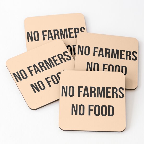 Item preview, No Farmers No Food  designed and sold by jasleenM.