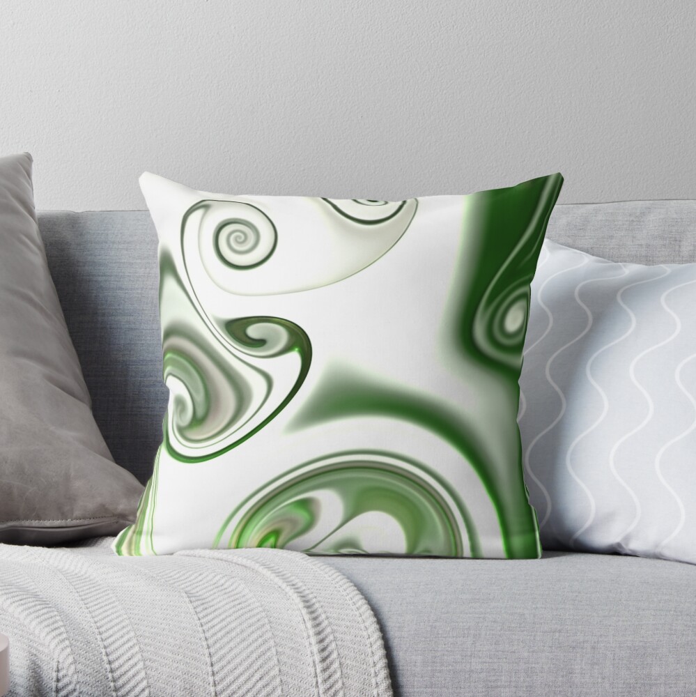 Multicolored unique everlasting pattern. Abstract watercolor new collection. |17| Throw Pillow