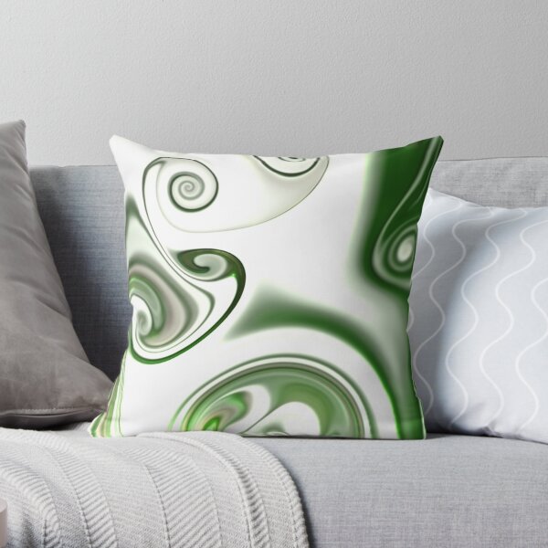 Multicolored unique everlasting pattern. Abstract watercolor new collection. |17| Throw Pillow