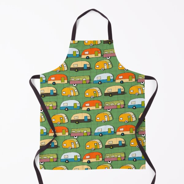 Artikelvorschau, Retro Campers Green #Midcenturymodern entworfen und verkauft von susycosta.