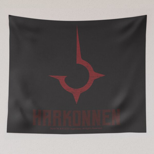 Item preview, Harkonnen House Art Design Distressed Version - Dune (2020 film) designed and sold by GDCdesigns.