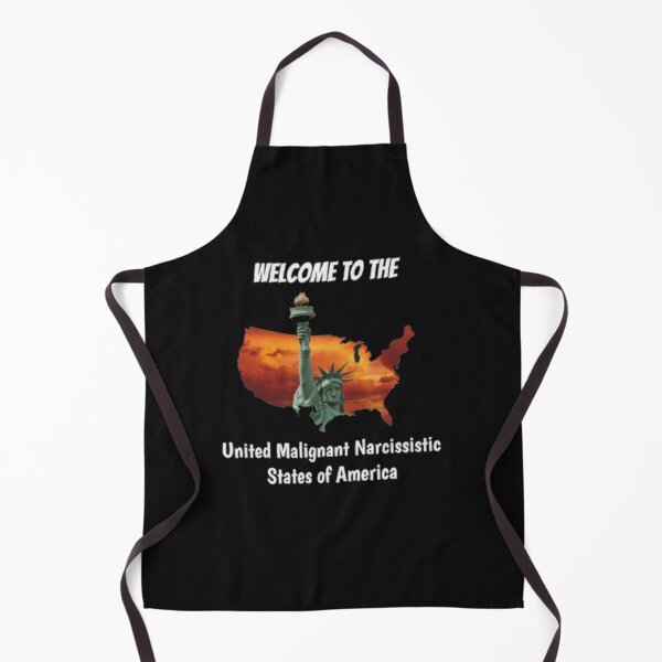 Item preview, Welcome to the United Malignant Narcissistic States of America Black Background designed and sold by ShajenDesigns.