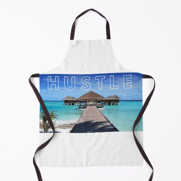 Item preview, Hustle for BoraBora vacations motivation hut designed and sold by JustSaiyan1.