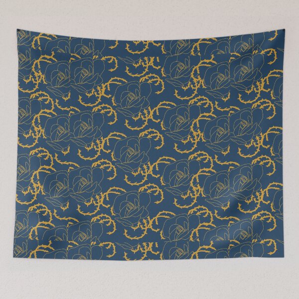 Item preview, Rose with golden leaves designed and sold by Devendra Singh Kandari.