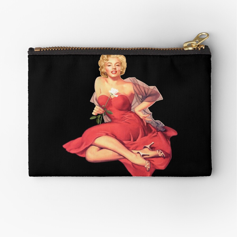 Marilyn Monroe's Breakfast Zip Pouch