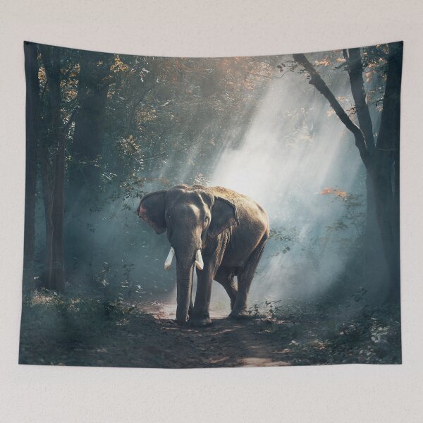Item preview, Elephant in nature designed and sold by 87lidia.
