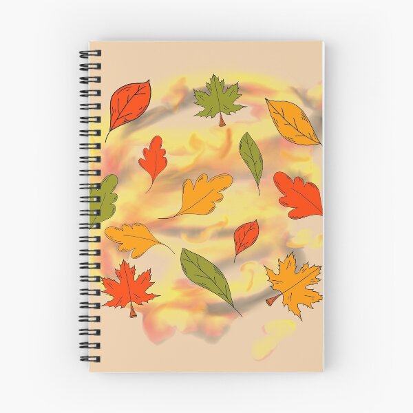 Item preview, Autumnal breezy leaf pattern  designed and sold by L1221e92.
