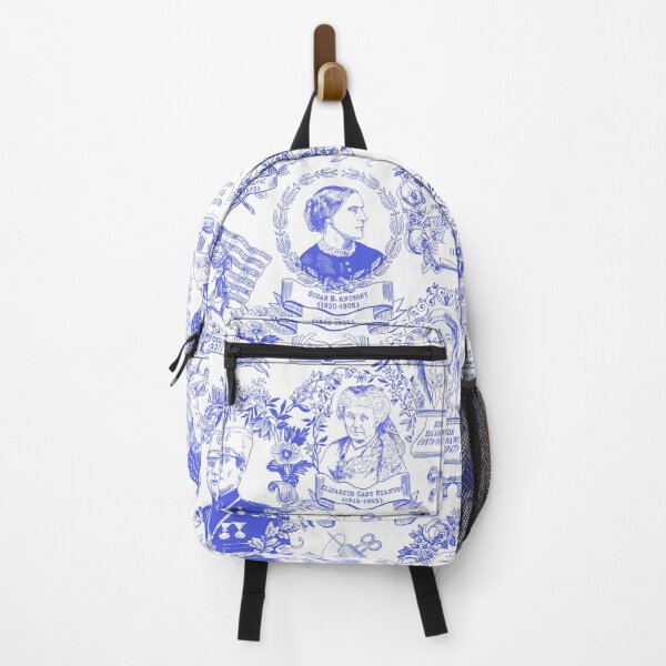 Item preview, Feminist Pioneers Toile in Royal Blue with Women from Around the World designed and sold by vinpauld.