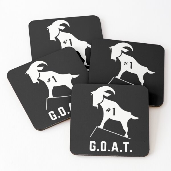 Item preview, G.O.A.T. - Greatest of All Time, Number 1 (White) designed and sold by JellyBeenzz.