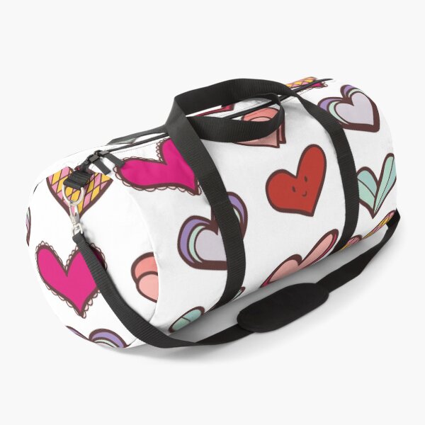 Item preview, Playful Heart Pattern Art Print - Colorful Love Design designed and sold by Mrsmauve.
