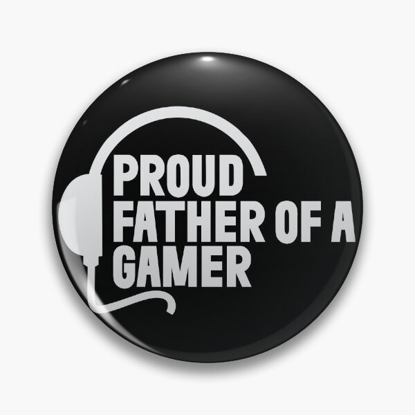 Item preview, Proud Father of a Gamer Essential T-Shirt designed and sold by wear4gamers.