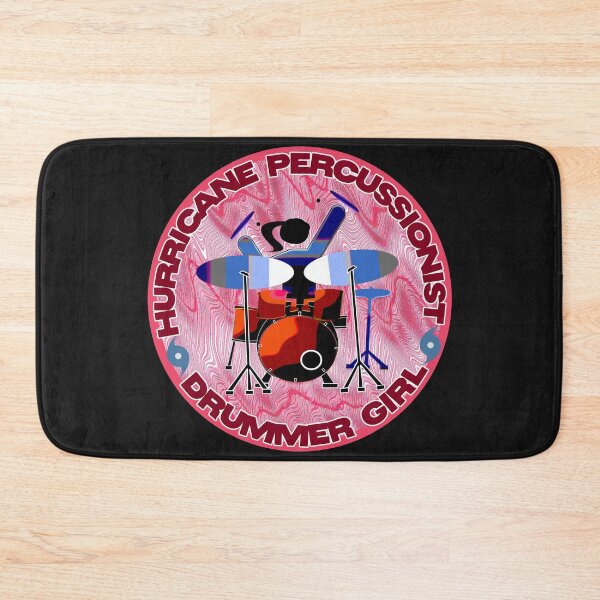 Item preview, HAPPY HUG DRUMMER DAY - HURRICANE PERCUSSIONIST - DRUMMER GIRL designed and sold by Ralek.