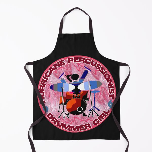 Item preview, HAPPY HUG DRUMMER DAY - HURRICANE PERCUSSIONIST - DRUMMER GIRL designed and sold by Ralek.
