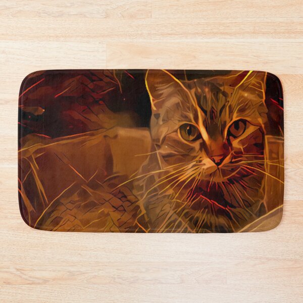 Item preview, Dream cute red cat in a box designed and sold by ZenCloak.