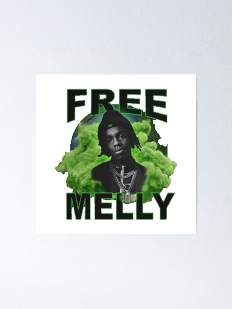 Free YNW Melly, YNW Melly Official Merchandise, Free Melly Rare T-Shirts  More Poster