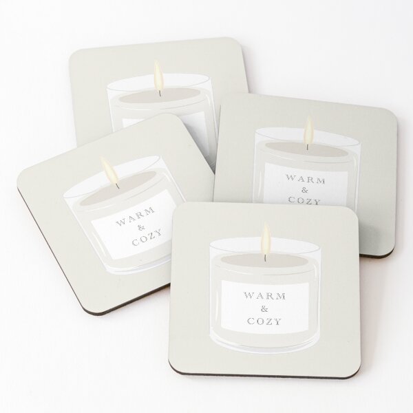 Item preview, Warm And Cozy Candle  designed and sold by Sophia Pompilli.