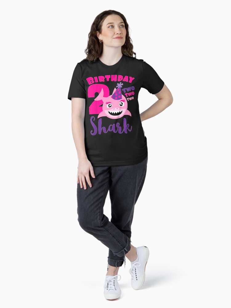 Kids Baby Shark T-Shirt 2nd Birthday For Girls - Doo Doo Doo