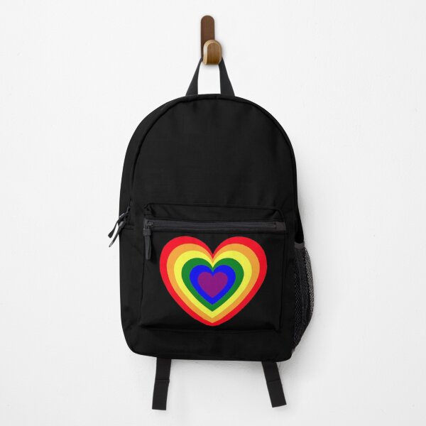 Item preview, Hearts in Rainbow Gay Flag designed and sold by InVisibleColors.