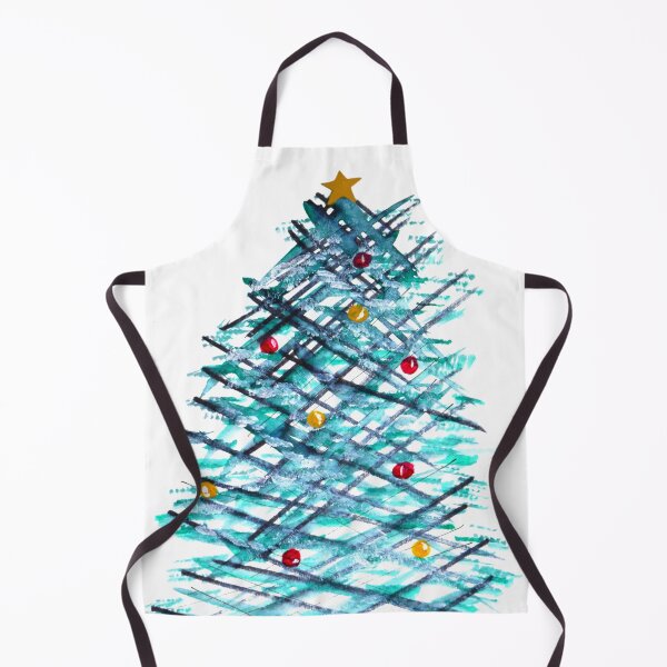 Item preview, Modern Linear Christmas Tree designed and sold by AybalaArtDesign.