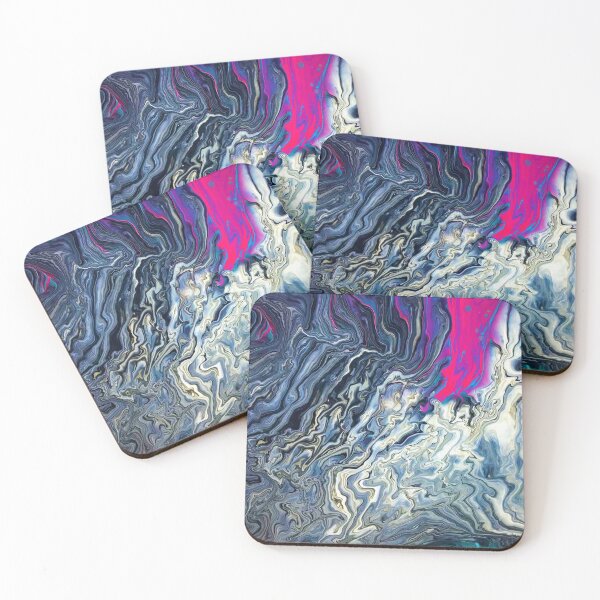 Item preview, Ghost Bright acrylic abstract painting designed and sold by Color Splash Gallery.