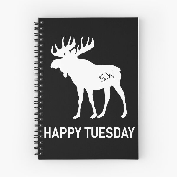 Item preview, happy tuesday - white designed and sold by lexicolor.