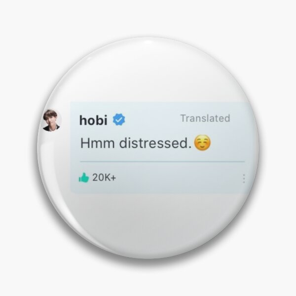 Item preview, Me when I'm distressed. Cute Hobi Weverse designed and sold by bardnbangtan.
