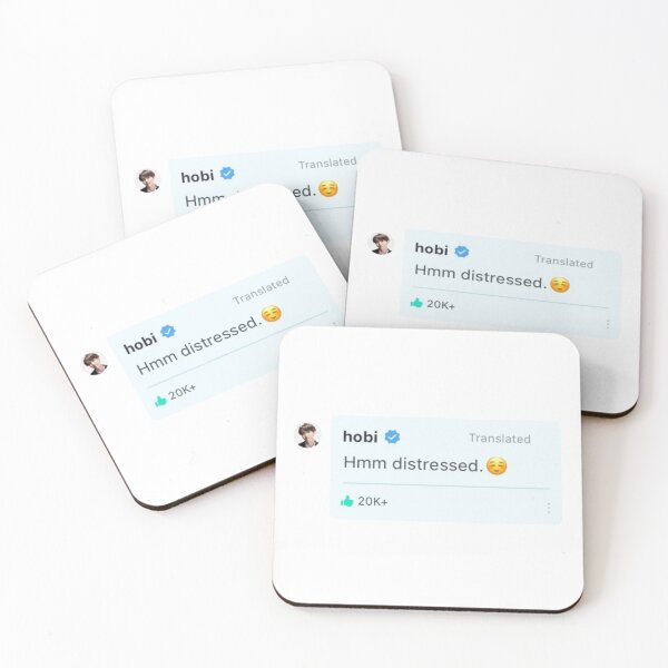 Item preview, Me when I'm distressed. Cute Hobi Weverse designed and sold by bardnbangtan.