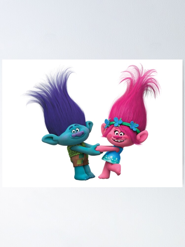 Poppy and Branch Trolls | Poster